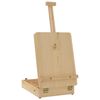 vidaXL Cavalete de mesa 27x43x68 cm madeira de pinho maci&ccedil;a