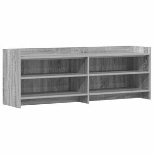 vidaXL Gabinete para TV 135 x 33 x 47 cm Sonoma cinzento