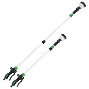 vidaXL Lan&ccedil;a de pulveriza&ccedil;&atilde;o telesc&oacute;pica com 10 fun&ccedil;&otilde;es 75-110 cm
