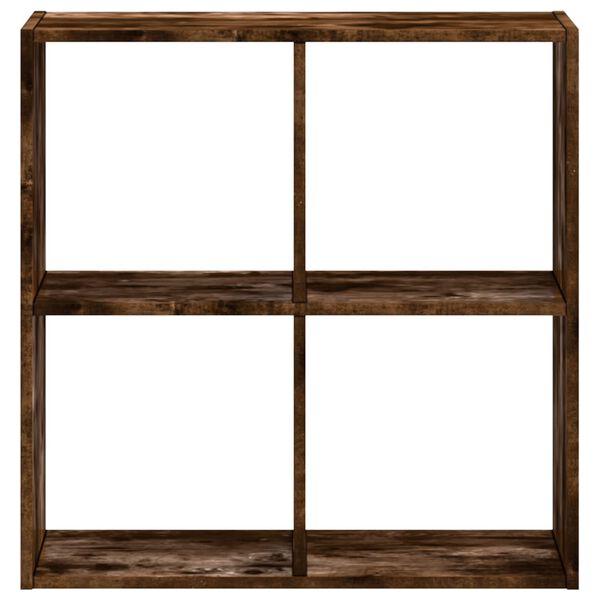 vidaXL Estante 68,5x32x68,5 cm derivados de madeira carvalho fumado