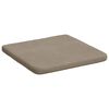vidaXL Almofadas de Assento 4 pcs Cinzento-acastanhado 40 x 40 x 3 cm