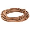 vidaXL Corda de Couro 1 Castanho &Oslash;4 mm x 5 m Couro