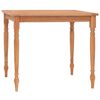 vidaXL Mesa Bat&aacute;via 85x85x75 madeira de teca maci&ccedil;a