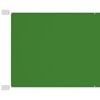 vidaXL Toldo vertical 100x420 cm tecido oxford verde-claro