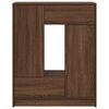 vidaXL Aparador c/ gavetas e portas 73x31x90 cm carvalho castanho