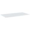 vidaXL Prateleiras para estante 8 pcs 80x40x1,5cm contraplacado branco