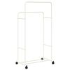 vidaXL Suporte para Roupas Liso Branco 80 x 53 x 156 cm