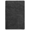 vidaXL Tapete shaggy 140x200 cm antiderrapante cinzento-escuro