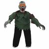 vidaXL Zumbi Rastejante de Halloween Verde 112 x 25.5 x 21.5 cm