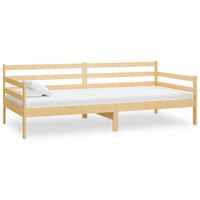 vidaXL Sofá-cama pinho maciço 90x200 cm