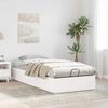 vidaXL Estrutura de Cama Ottoman com armazenamento Branco 80 x 200 cm