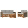 vidaXL Conjunto de Sof&aacute;s para Exterior 6 unid.