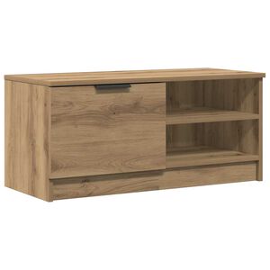 vidaXL M&oacute;vel TV 80x35x36,5 cm derivados de madeira carvalho artisiano