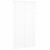 vidaXL Cortina Veneziana Manual Ajust&aacute;vel Branco 213 x 110 cm PVC