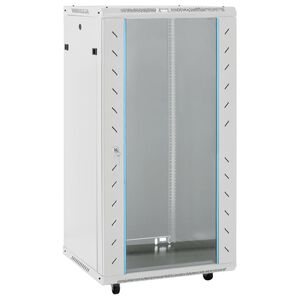 vidaXL Arm&aacute;rio bastidor 22U c/ p&eacute;s girat&oacute;rios 19" IP20 60x60x120 cm