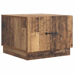 vidaXL Mesa de centro Madeira antiga 49 x 50 x 37 cm