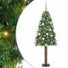 vidaXL &Aacute;rvore de Natal Slim Verde 210 cm