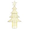 vidaXL &Aacute;rvore de Natal com 240 LEDs Branco quente 181 cm PET