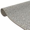 vidaXL Tapete/passadeira 50x150 cm aspeto sisal platina