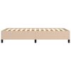 vidaXL Estrutura de cama 80x200 cm couro artificial cor cappuccino