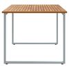 vidaXL Mesa de Jantar para Jardim Cinzeto 180 x 90 x 75 cm