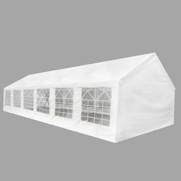 vidaXL Tenda de festa 12 x 6 m branco