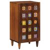 vidaXL Buffet Nogueira 40 x 33 x 75 cm Madeira de manga maci&ccedil;a