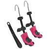 vidaXL Alargador de cal&ccedil;ado c/ cal&ccedil;adeira EU 34-40 pl&aacute;stico rosa