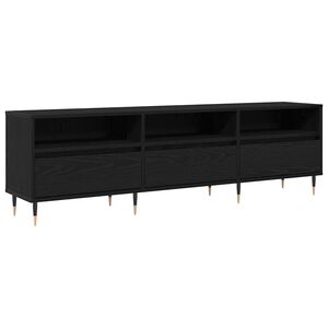 vidaXL Gabinete para TV 150 x 30 x 45 cm Carvalho Preto