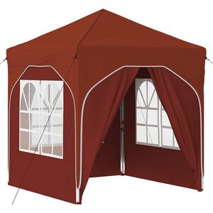 vidaXL Tenda de Festa Pop-up 192 x 192 x 245 cm Terracota