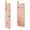 vidaXL Porta de Cozinha MEPPEL 2 pcs Castanho 50 x 9 x 82 cm
