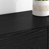 vidaXL Estante de Parede 2 pcs Carvalho Preto 69,5 x 34 x 90 cm