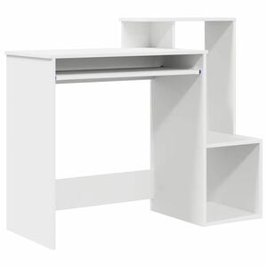 vidaXL Mesa Branco 106 x 41 x 88,5 cm Derivados de Madeira