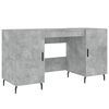 vidaXL Secret&aacute;ria 140x50x75 cm derivados de madeira cinza cimento