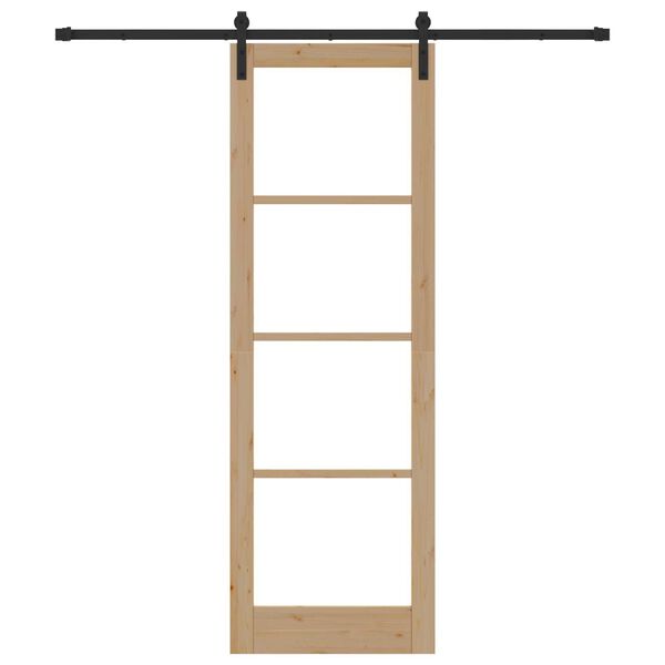 vidaXL Porta Deslizante ORKDAL Natural 78 x 232 cm