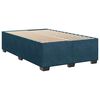 vidaXL Cama boxspring com colch&atilde;o 120x190 cm veludo azul