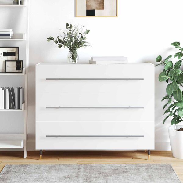 vidaXL Ma&ccedil;aneta de Arm&aacute;rio 12 pcs Prateado 800 mm A&ccedil;o inoxid&aacute;vel