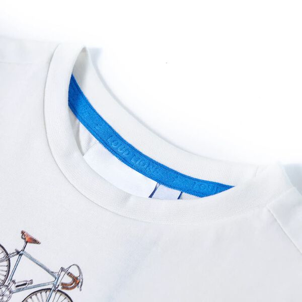 T-shirt infantil cor cru 140