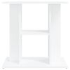vidaXL Suporte de aqu&aacute;rio 60x30x60 cm derivados de madeira branco