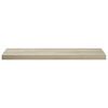 vidaXL Prateleiras parede suspensas 2 pcs 90x23,5x3,8cm MDF carvalho