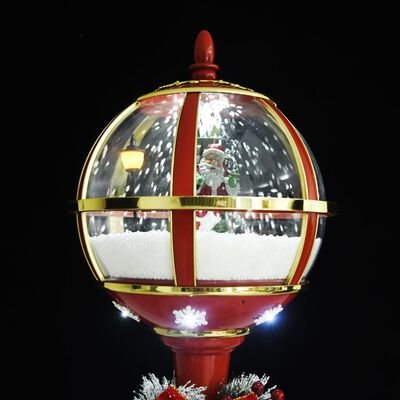 vidaXL Candeeiro de rua natalício com Pai Natal 175 cm LED