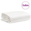 vidaXL Lona 5x8 m 650 g/m&sup2; branco