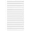 vidaXL Cortina de zebra 135x230 cm largura do tecido 130,9cm poli&eacute;ster