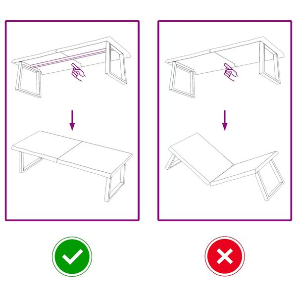 vidaXL Prateleira de parede 140x60x(2-4) cm carvalho tratado castanho