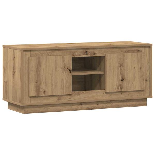 vidaXL Gabinete para TV Carvalho Artesanal 102 x 35 x 45 cm