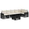 vidaXL Conjunto de Sof&aacute; de Jardim 7 unid. 6-N&uacute;mero de lugares