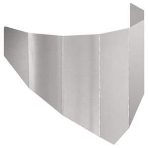 vidaXL Acabamento para Gramado 100 x 45 cm A&ccedil;o Prateado