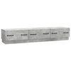 vidaXL Gabinete para TV com gaveta Cinzento Cimento 147 x 34,5 x 27 cm