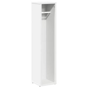 vidaXL M&oacute;vel p/ casa de banho c/ suporte de rolos 20,5x20x90 cm branco