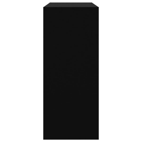 vidaXL Estante/divisória 80x30x72 cm preto